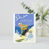 Ski pret in Courcheval Briefkaart (Staand voorkant)
