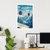 Ski Print Åre Zweden 1 (Thuiskantoor)