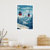 Ski Print Åre Zweden 1 (Keuken)