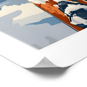 Ski Print Attitash New Hampshire 1 (Hoek)