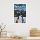 Ski Print Copper Mountain Colorado 1 (Keuken)
