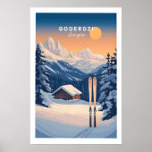 Ski Print Goderdzi Georgië 1 (Voorkant)