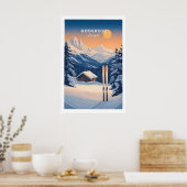 Ski Print Goderdzi Georgië 1 (Keuken)