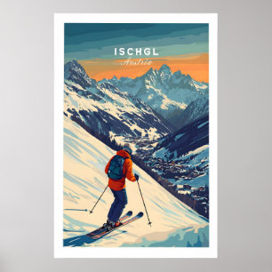 Ski Print Ischgl Oostenrijk 1