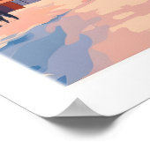 Ski Print Mayrhofen Oostenrijk 1 (Hoek)