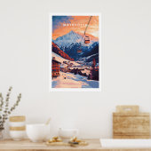Ski Print Mayrhofen Oostenrijk 1 (Keuken)