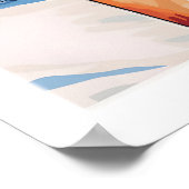 Ski Print Morillon Frankrijk 1 (Hoek)