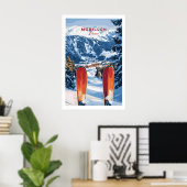 Ski Print Morillon Frankrijk 1 (Thuiskantoor)