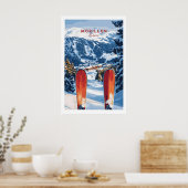 Ski Print Morillon Frankrijk 1 (Keuken)