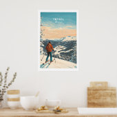 Ski Print Trysil Noorwegen 1 (Keuken)
