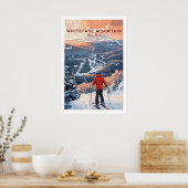 Ski Print Whiteface Mountain New York 1 (Keuken)