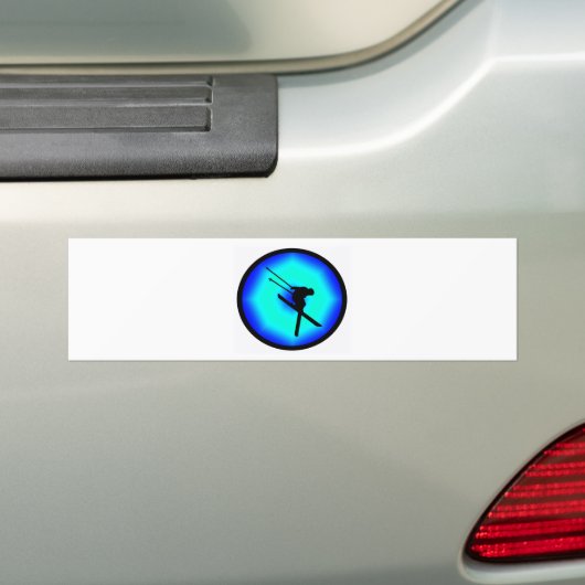 SKI PURE SNEE BUMPERSTICKER (Op auto)