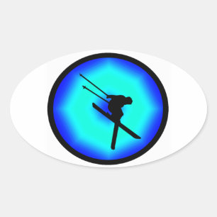 SKI PURE SNEE OVALE STICKER