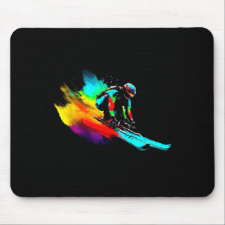 Ski Racing Rainbow Muismat