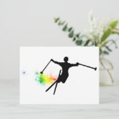 Ski: Rainbow Powder Trail Kaart (Staand voorkant)