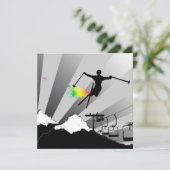 Ski: Rainbow Powder Trail Kaart (Staand voorkant)