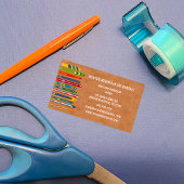 Ski Rentals Skiing Instructors Custom Visitekaartje