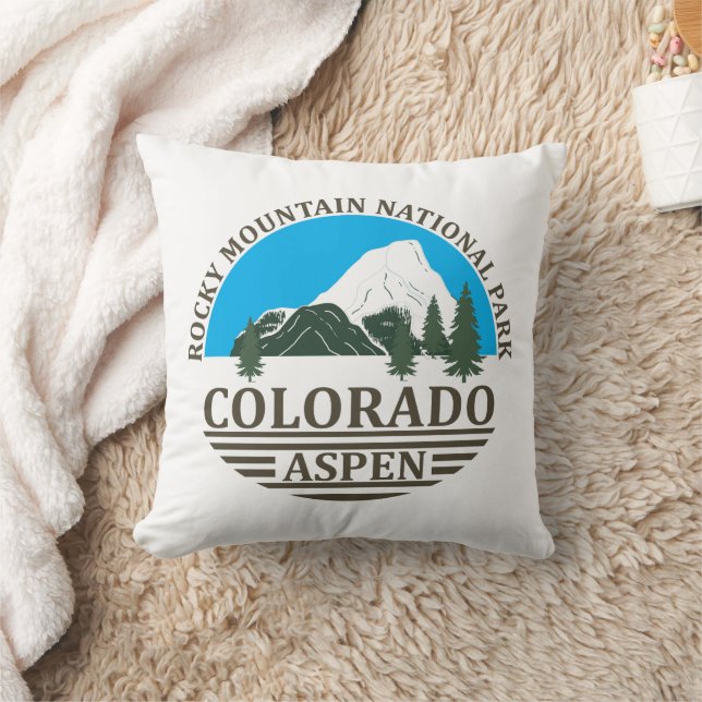 Ski Resort Colorado Aspen Kussen (Deken)