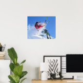 Ski resort, Roemenië, Piana Brasov, tricks Poster (Thuiskantoor)