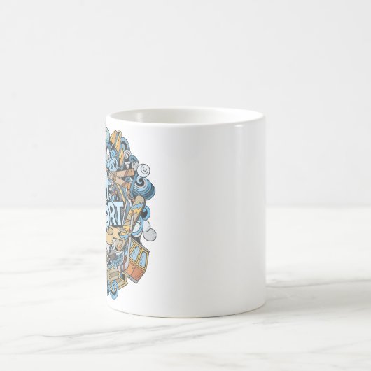 Ski Resort Skiing Koffiemok (Center)