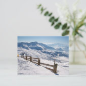 SKi resost Briefkaart (Staand voorkant)