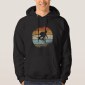 Ski Retro-ontwerp Hoodie (Voorkant)