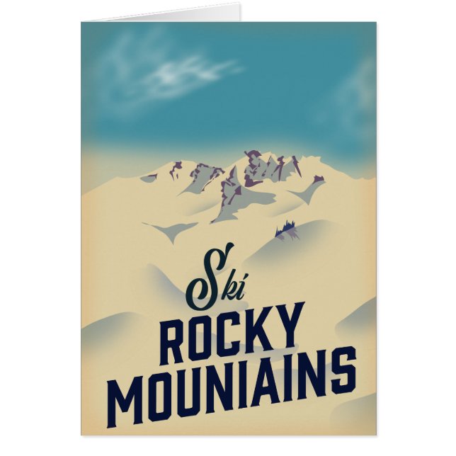 Ski Rocky Mountains USA (Voorkant)