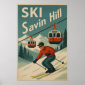 Ski Savin Hill Poster (Voorkant)
