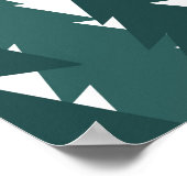 Ski Savin Hill  Style Travel Poster (Hoek)