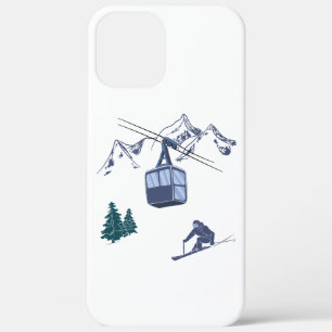 Ski Scene Winter Sports Case-Mate iPhone Case