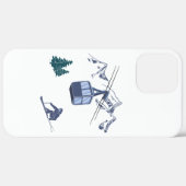 Ski Scene Winter Sports Case-Mate iPhone Case (Achterkant (horizontaal))