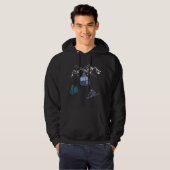 Ski Scene Winter Sports Hoodie (Voorkant volledig)
