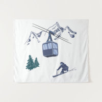 Ski Scene Winter Sports