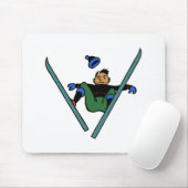 Ski Schi fahren skiing Unfall accident Muismat (Met muis)