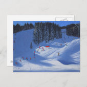 Ski school Morzine 2014 Briefkaart (Voorkant / Achterkant)