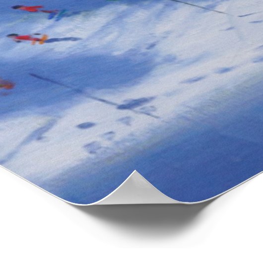 Ski school Morzine 2014 Poster (Hoek)