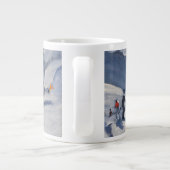 Ski School Tignes 2009 Grote Koffiekop (Achterkant)