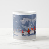 Ski School Tignes 2009 Grote Koffiekop (Voorkant)