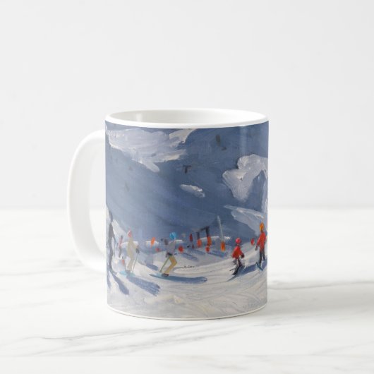 Ski School Tignes 2009 Koffiemok (Voorkant links)