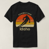  Ski Schweitzer Idaho Mountain T-shirt (Design voorkant)