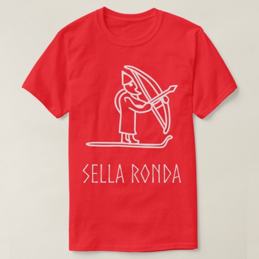 Ski Sella Ronda Ullr T-shirt (Design voorkant)