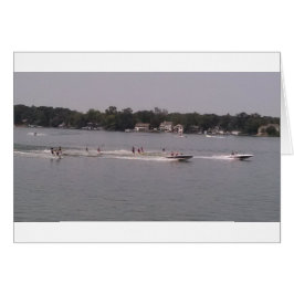 Ski-show op het Pijnmeer