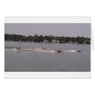 Ski-show op het Pijnmeer