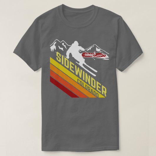 Ski Sidewinder 1 T-shirt (Design voorkant)
