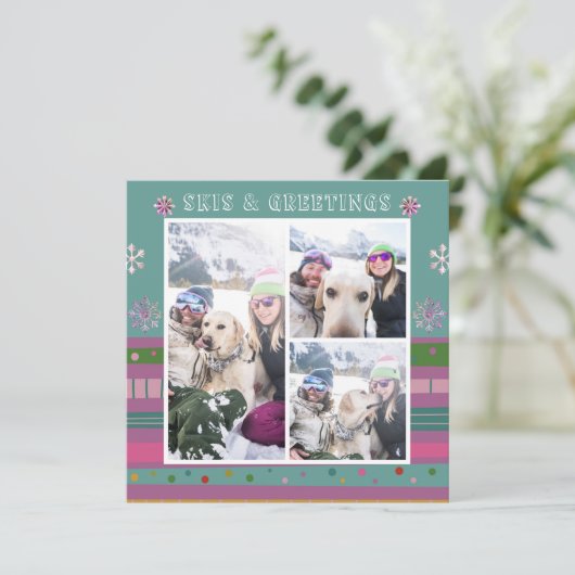 Ski Ski 3 Foto van Skis & Greetings (Staand voorkant)