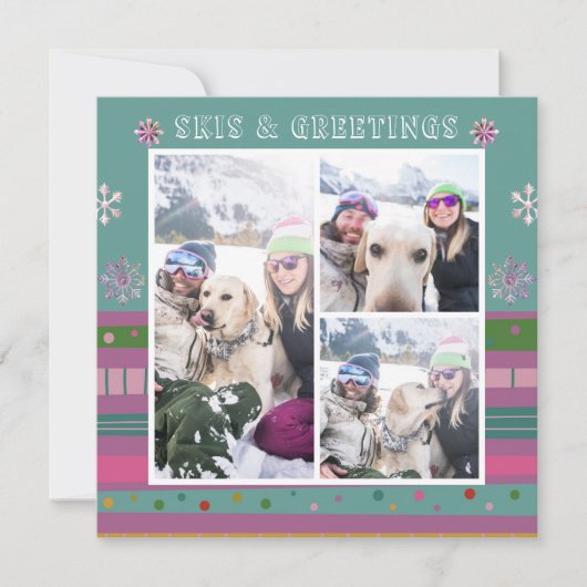 Ski Ski 3 Foto van Skis & Greetings (Voorkant)