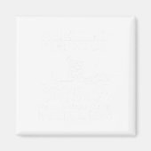 Ski Skiing Drinking Chance Beer Wine Alcohol Funny Magneet (Voorkant)