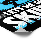 Ski Skiing Winter Sport _1  Poster (Hoek)