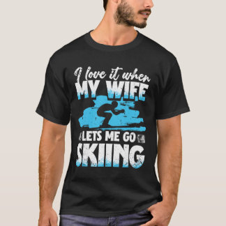 Ski Skiing Winter Sport _1 T-shirt