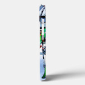 Ski - Skis en Polen Case-Mate iPhone Case (Achterkant / Links)